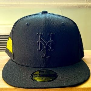 Hat Club Excl. New Era 59Fifty New York Mets 1986 World Series Patch Hat - 7 5/8